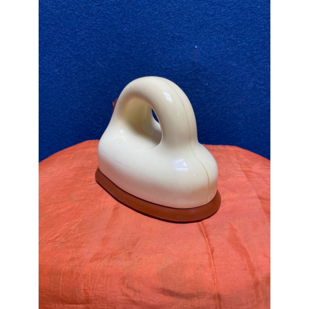 Little Tikes Plastic Toy‎ Iron Retro Mid Century Cream Brown Collectible Replace